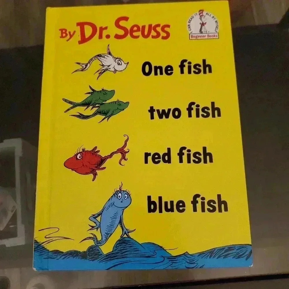 Dr. Seuss  One Fish Two Fish Red fish Blue Fish 🐟